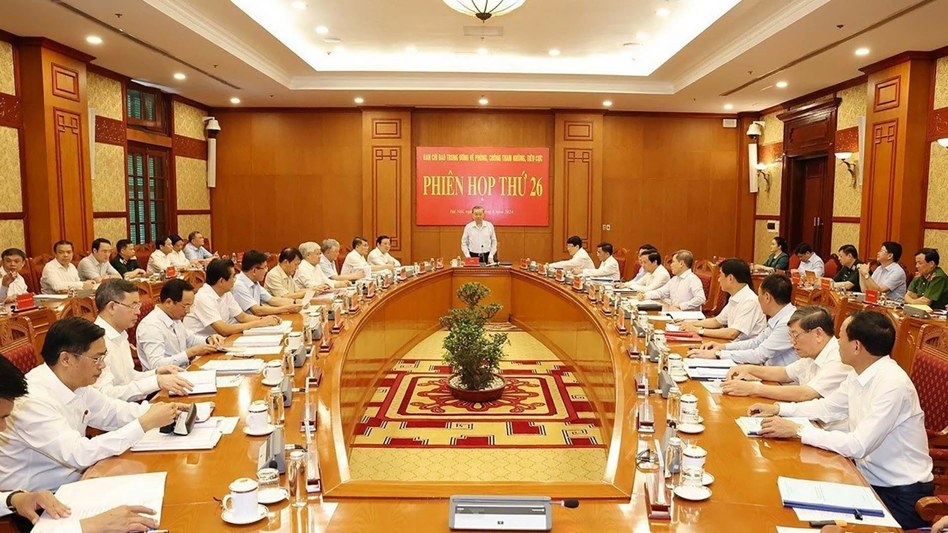 Party General Secretary and President To Lam chairs anti-corruption steering committee’s meeting