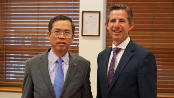 Vietnamese Ambassador meets Australian Shadow Minister for Foreign Affairs, Senator Simon Birmingham