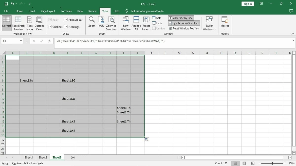 5 cách loại bỏ sự trùng lặp dữ liệu giữa 2 file Excel