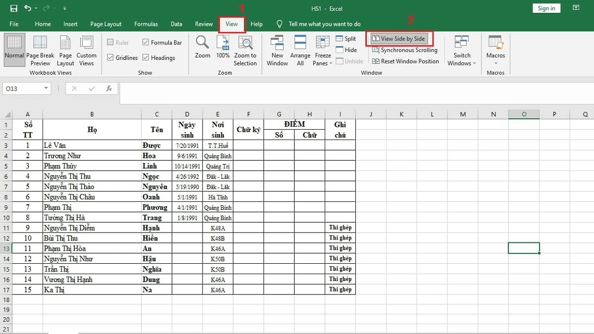 5 cách loại bỏ sự trùng lặp dữ liệu giữa 2 file Excel