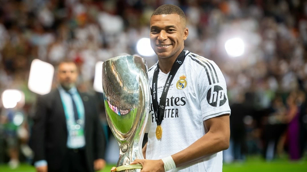 Đoạt Siêu cup châu Âu 2024 trận ra mắt Real Madrid, Mbappe nói gì?