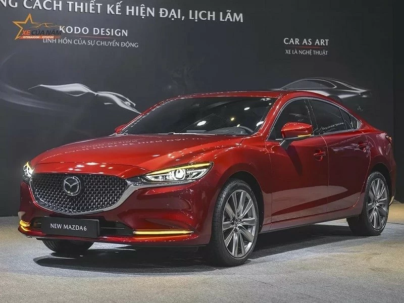 Mazda 6 2024 nâng cấp nhẹ.