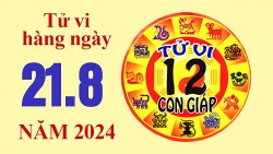 Tử vi hôm nay, xem tử vi 12 con giáp hôm nay ngày 21/8/2024: Tuổi Dần công việc nhiều thăng tiến