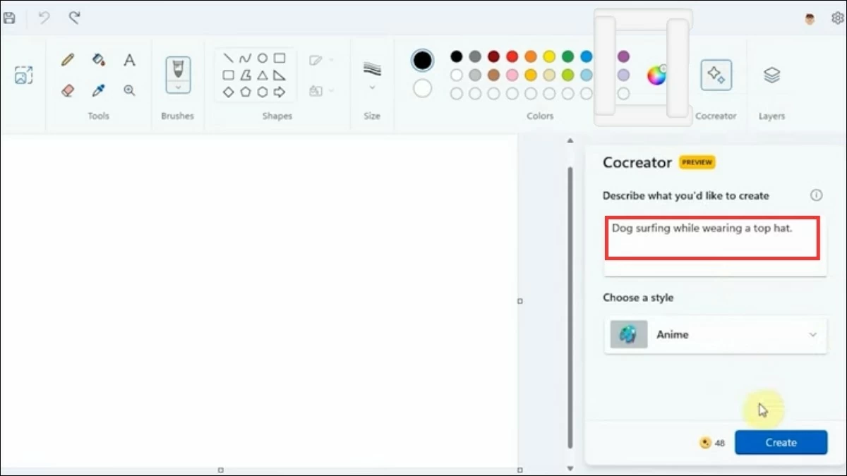 Cách sử dụng Paint CoCreator trên Copilot+ PC để vẽ tranh cực nhanh Cách sử dụng Paint CoCreator trên Copilot+ PC để vẽ tranh cực nhanh