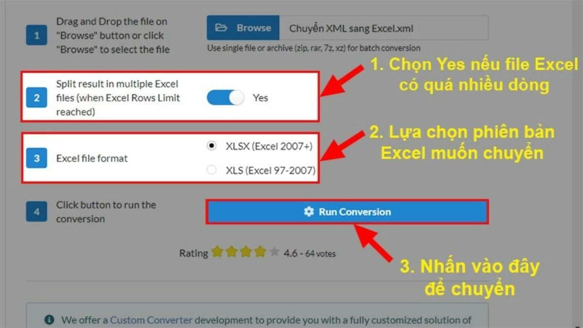 5 cách chuyển file XML sang Excel miễn phí dễ dàng