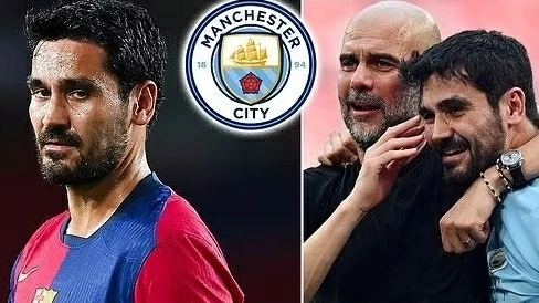 HLV Pep Guardiola sẵn sàng đưa tiền vệ Gundogan trở lại Man City