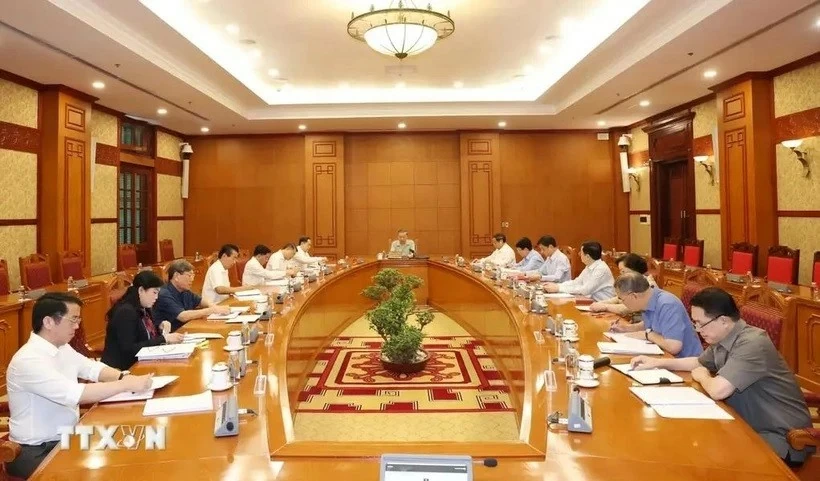 Sub-committee on 14th Party Congress personnel convenes its second meeting