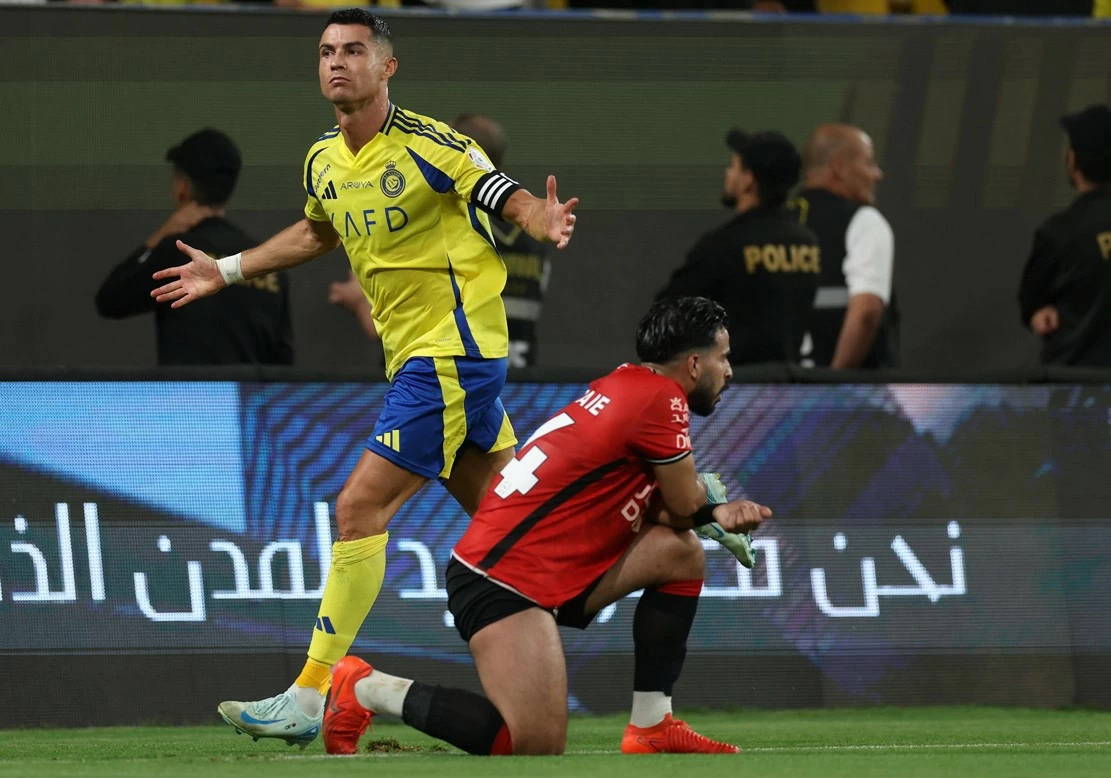 Saudi Pro League 2024/25: Hình ảnh trận đấu Ronaldo ghi bàn, Al-Nassr hòa Al Raed