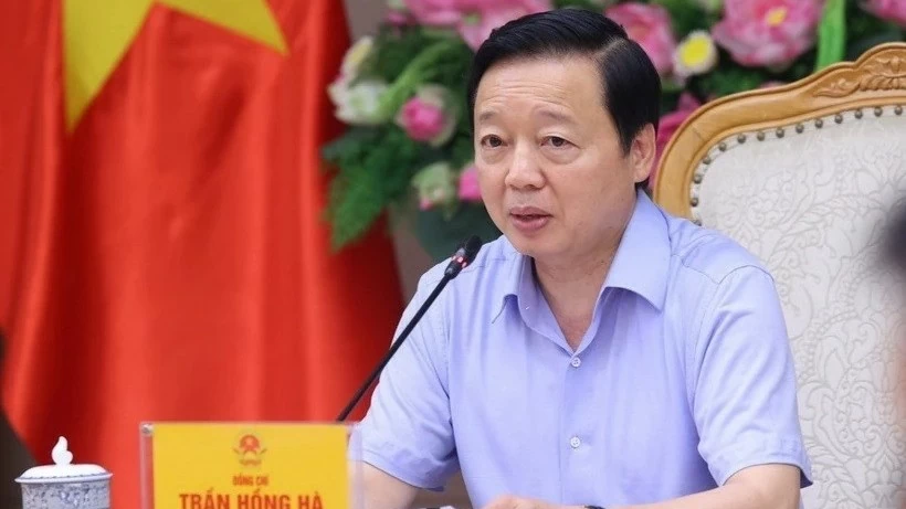 Deputy PM Tran Hong Ha attends meeting on carbon market development