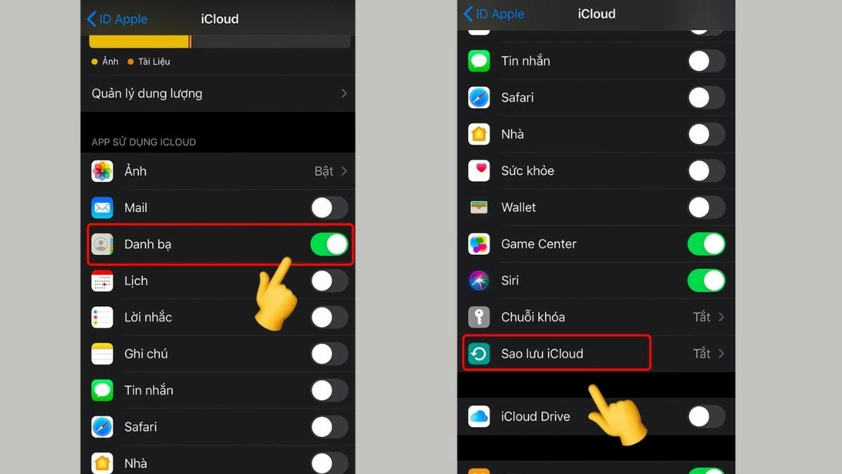 Đồng bộ danh bạ iPhone lên Gmail, iCloud vô cùng nhanh chóng