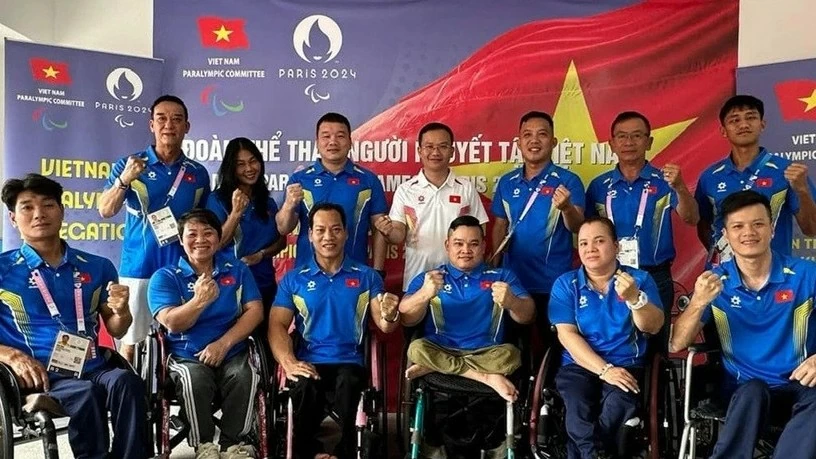 Paralympic 2024: Đoàn thể thao người khuyết tật Việt Nam ổn định nơi ăn, nghỉ, bắt đầu tập luyện