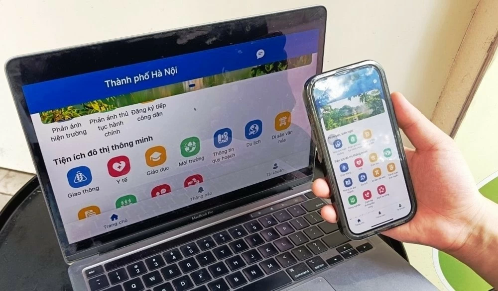 iHanoi là ứng dụng giúp người dân, doanh nghiệp có thể tương tác trực tuyến với các cấp cơ quan chính quyền tại Hà Nội. Ảnh: IT