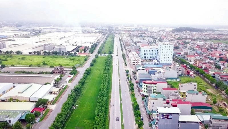 Một góc phường Tiên Du