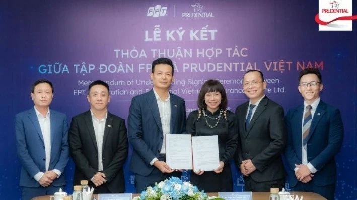 FPT và Prudential Việt Nam ký kết biên bản hợp tác chiến lược