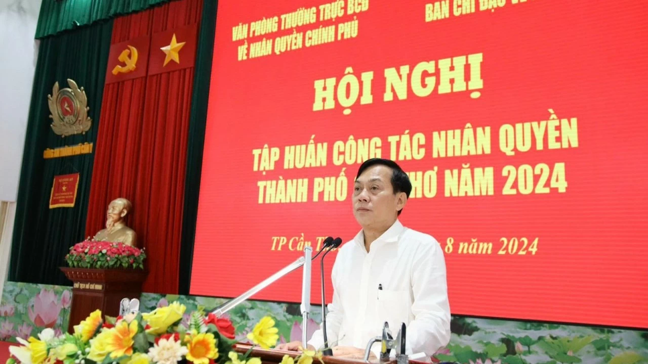 Cần Thơ tìm giải pháp tạo sự chuyển biến rõ nét trong công tác nhân quyền