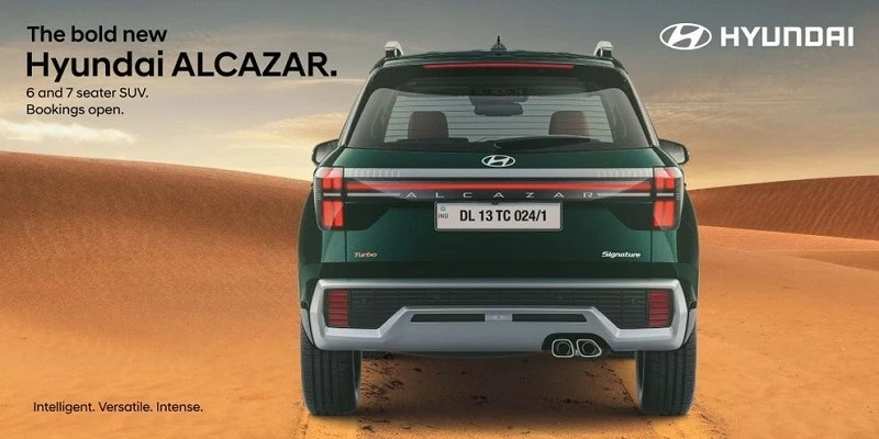 Hyundai Alcazar 2024 lộ diện với hàng loạt nâng cấp từ ngoài vào trong