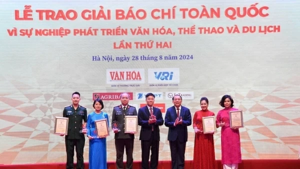 Giải Báo chí toàn quốc ‘Vì sự nghiệp phát triển Văn hóa, Thể thao và Du lịch’ lần thứ II vinh danh 94 tác phẩm xuất sắc nhất