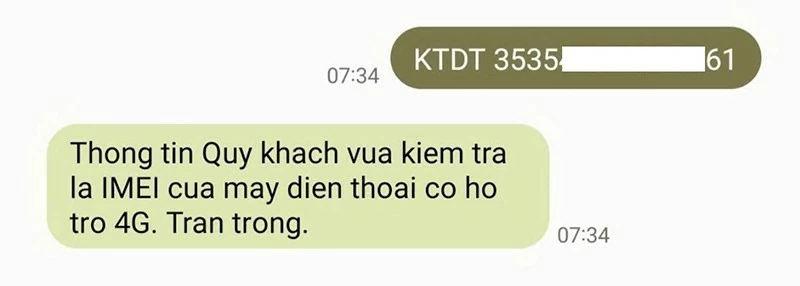 Kiểm tra điện thoại 2G để không bị cắt liên lạc từ 16/9/2024