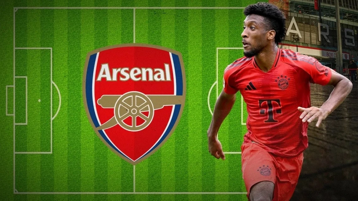 Chuyển nhượng cầu thủ: Arsenal liên hệ Kingsley Coman;