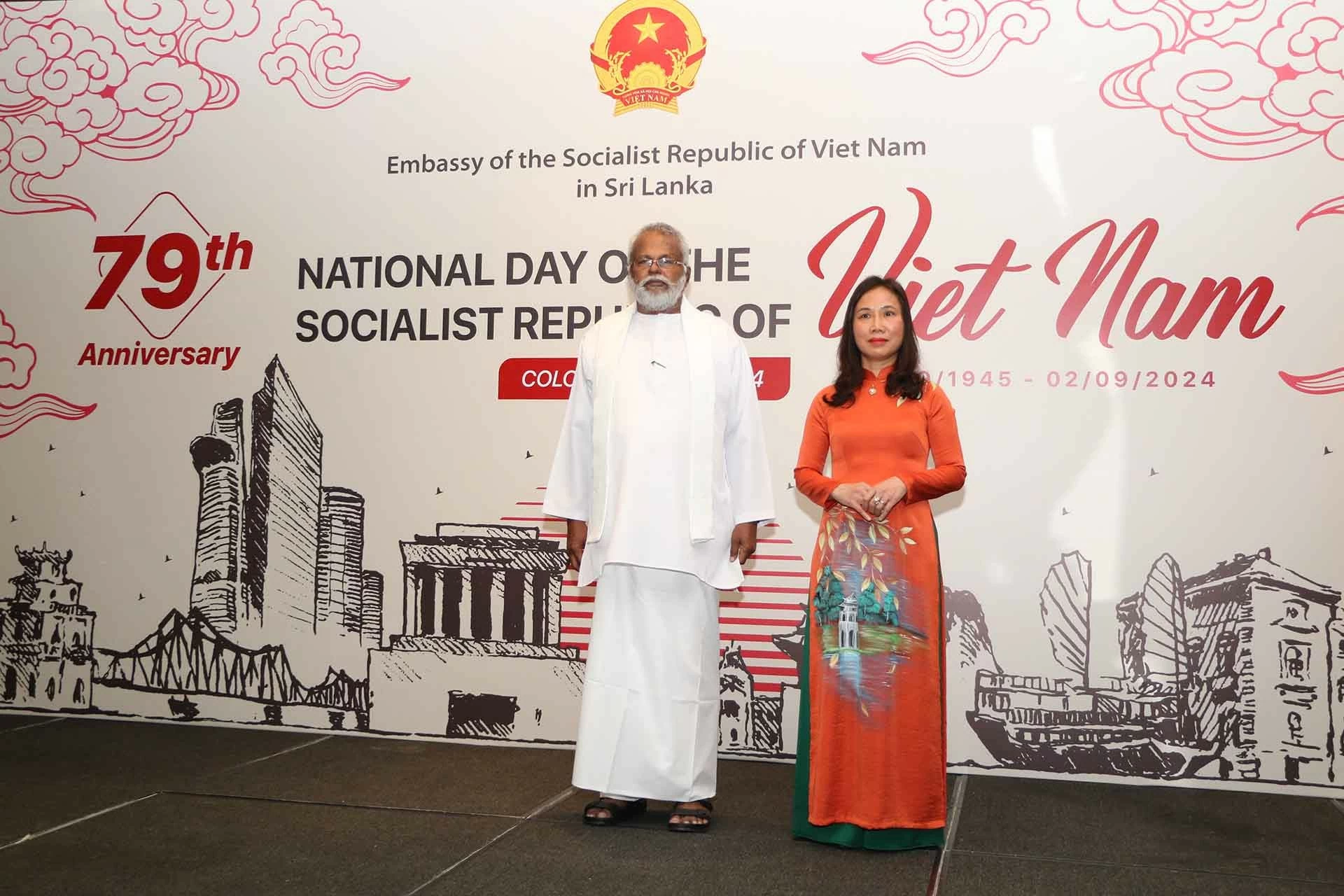 Đại sứ quán Việt Nam tại Sri Lanka tổ chức kỷ niệm Quốc khánh lần thứ 79 Đại sứ quán Việt Nam tại Sri Lanka tổ chức kỷ niệm Quốc khánh lần thứ 79
