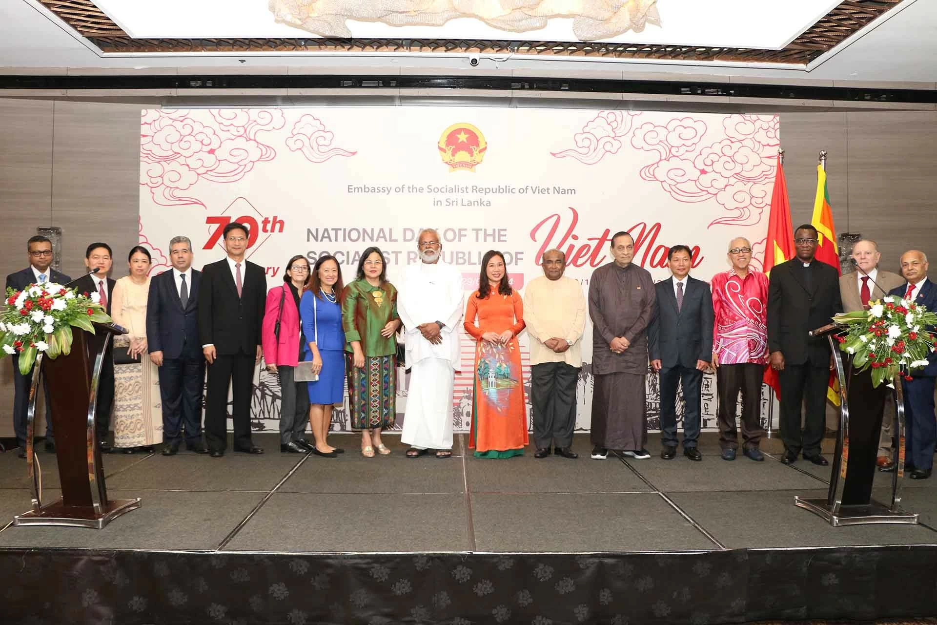 Đại sứ quán Việt Nam tại Sri Lanka tổ chức kỷ niệm Quốc khánh lần thứ 79 Đại sứ quán Việt Nam tại Sri Lanka tổ chức kỷ niệm Quốc khánh lần thứ 79
