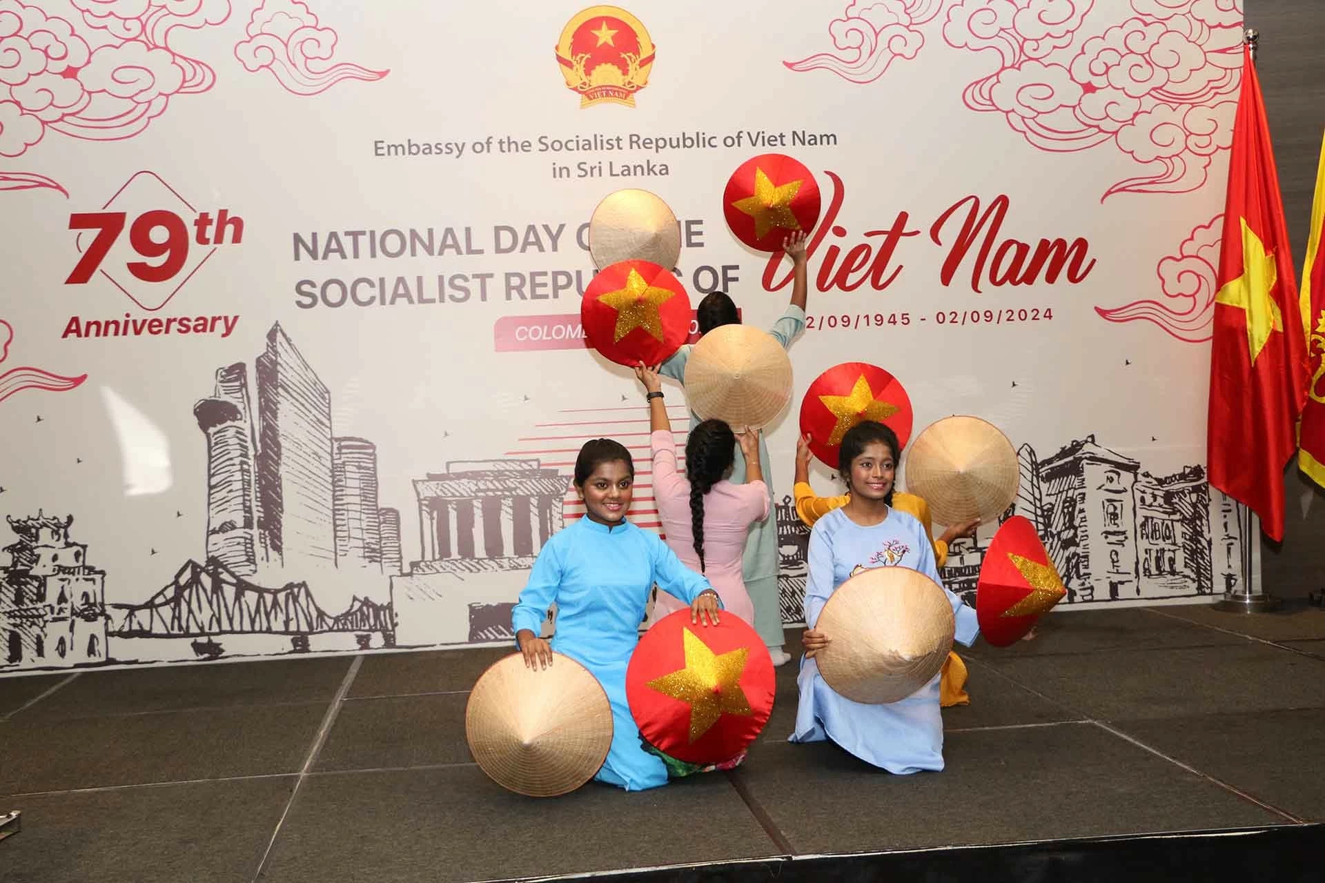 Đại sứ quán Việt Nam tại Sri Lanka tổ chức kỷ niệm Quốc khánh lần thứ 79 Đại sứ quán Việt Nam tại Sri Lanka tổ chức kỷ niệm Quốc khánh lần thứ 79