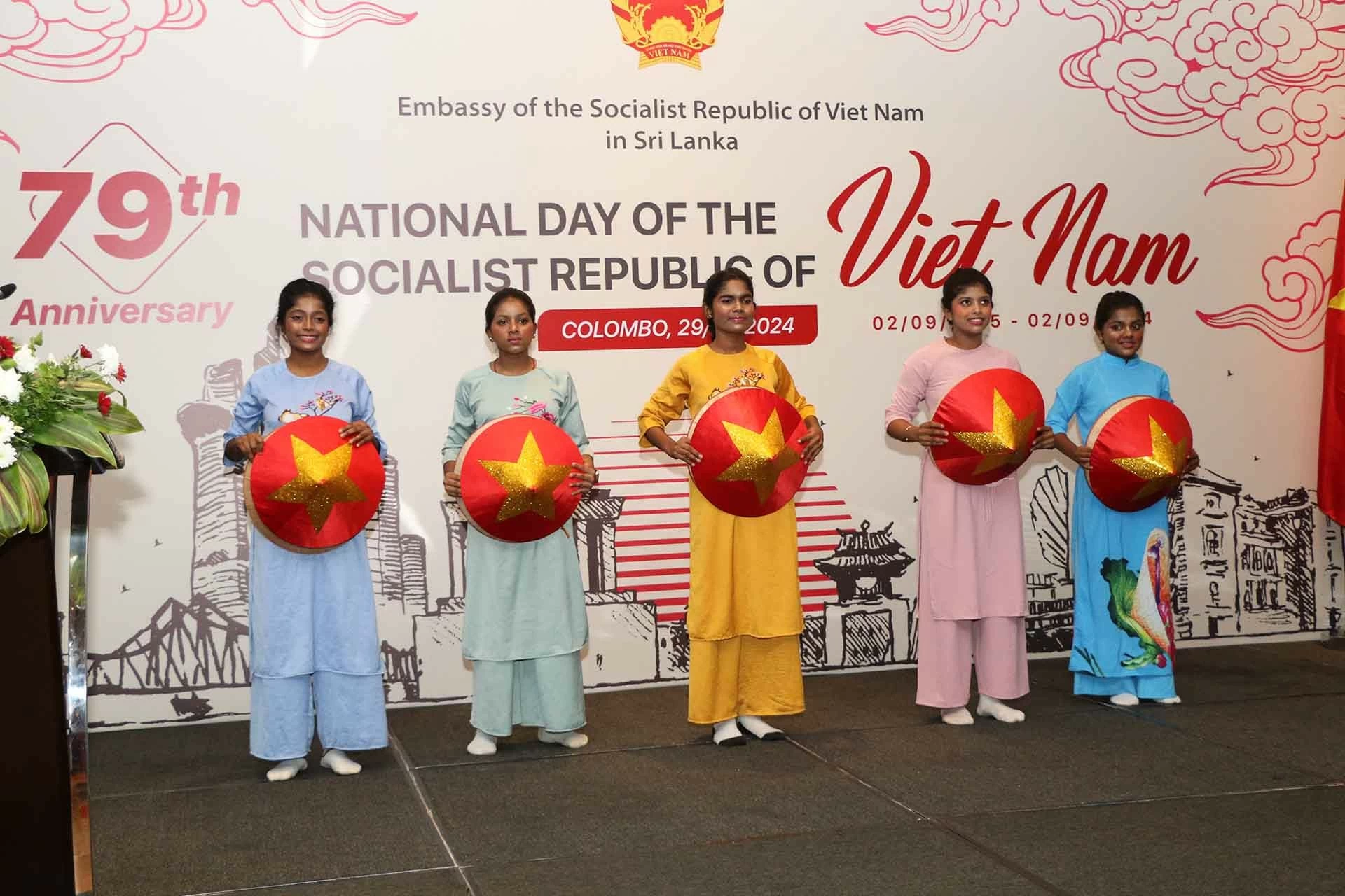 Đại sứ quán Việt Nam tại Sri Lanka tổ chức kỷ niệm Quốc khánh lần thứ 79 Đại sứ quán Việt Nam tại Sri Lanka tổ chức kỷ niệm Quốc khánh lần thứ 79