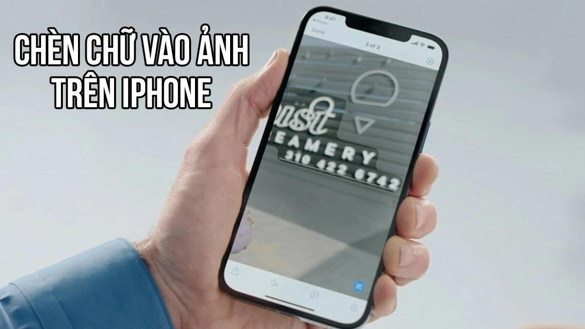 4 cách chèn chữ vào ảnh trên iPhone nhanh chóng