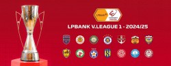 Lịch thi đấu V-League vòng 23 mùa giải 2024/25: Bình Định vs Thể Công, Nam Định vs HAGL, Hà Nội vs TP. HCM
