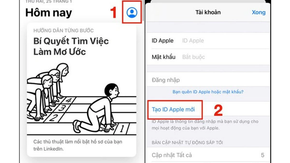 Hướng dẫn tạo iCloud (Apple ID) cho iPhone miễn phí và nhanh chóng