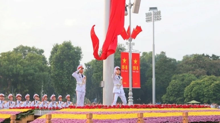 Flag-raising ceremony marks 79th National Day