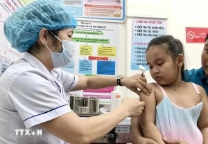 Nearly 17,000 HCM City children get measles vaccination