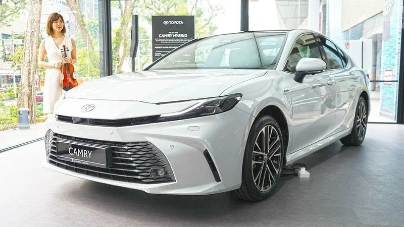 Toyota Camry 2025 ra mắt thị trường Đông Nam Á, ngày về Việt Nam không còn xa