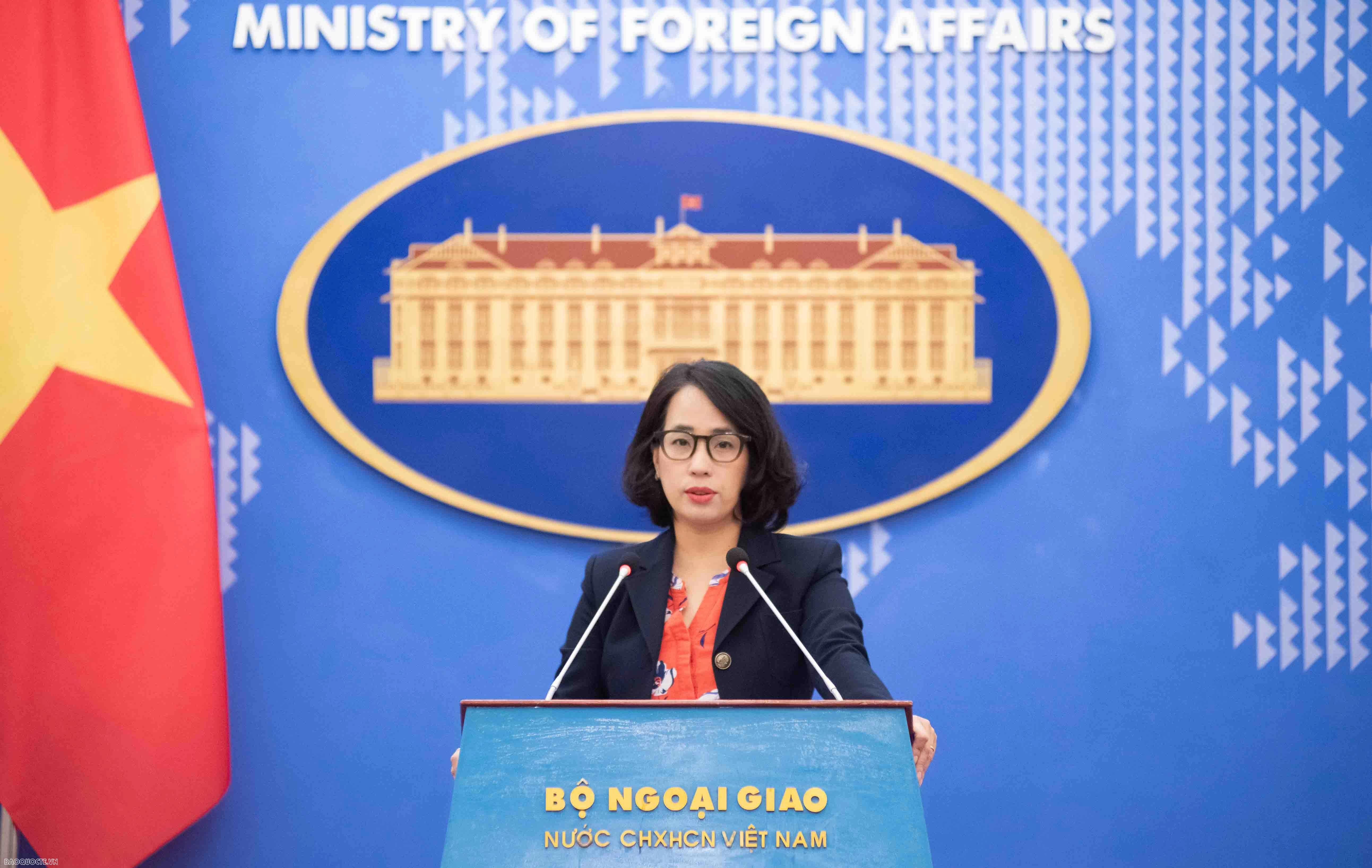 Vietnam commits to safety of Vietnamese vessels, migrants: Spokesperson