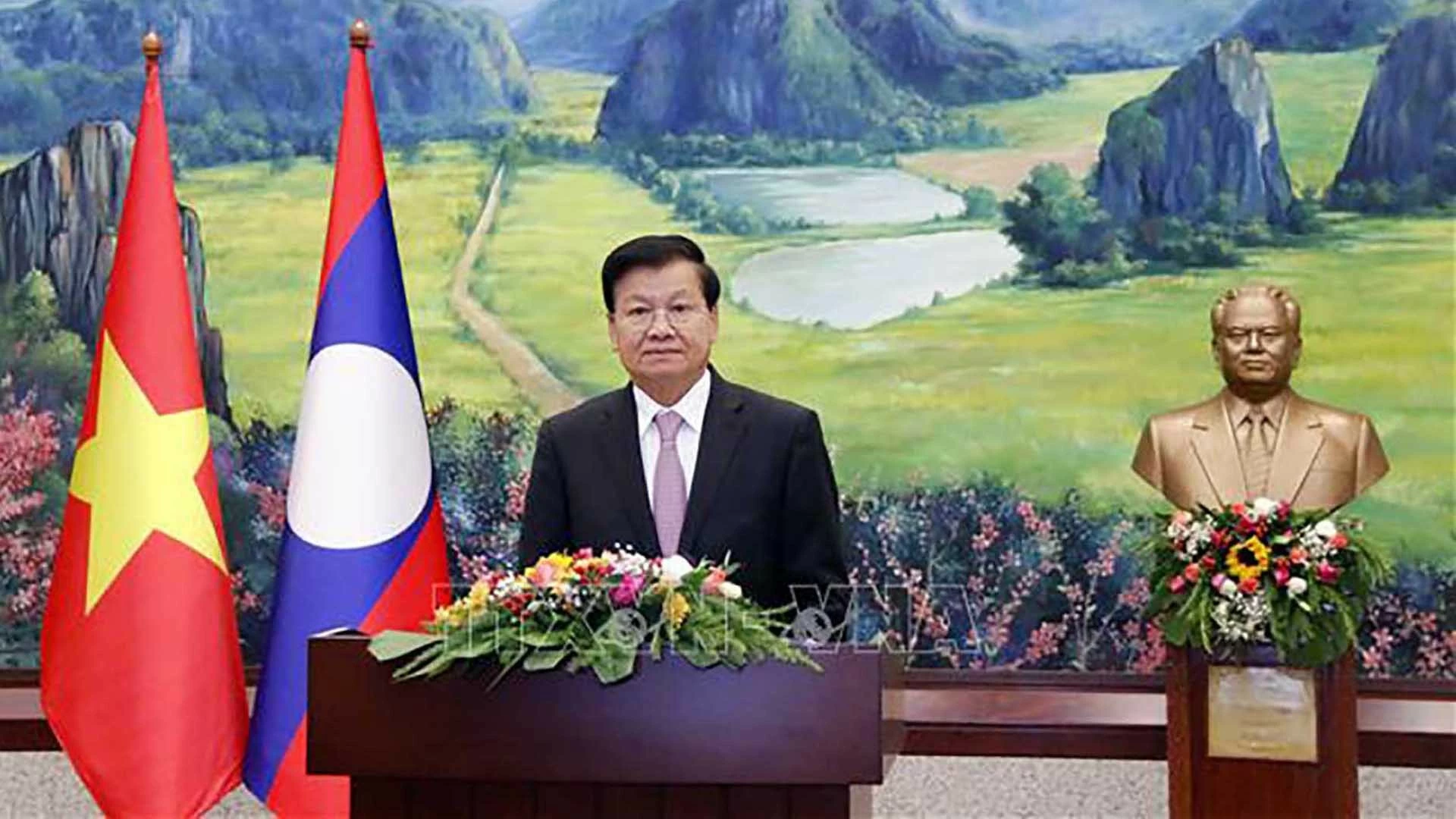 Tổng Bí thư, Chủ tịch nước Lào Thongloun Sisoulith. (Nguồn: TTXVN) Tổng Bí thư, Chủ tịch nước Lào Thongloun Sisoulith. (Nguồn: TTXVN)