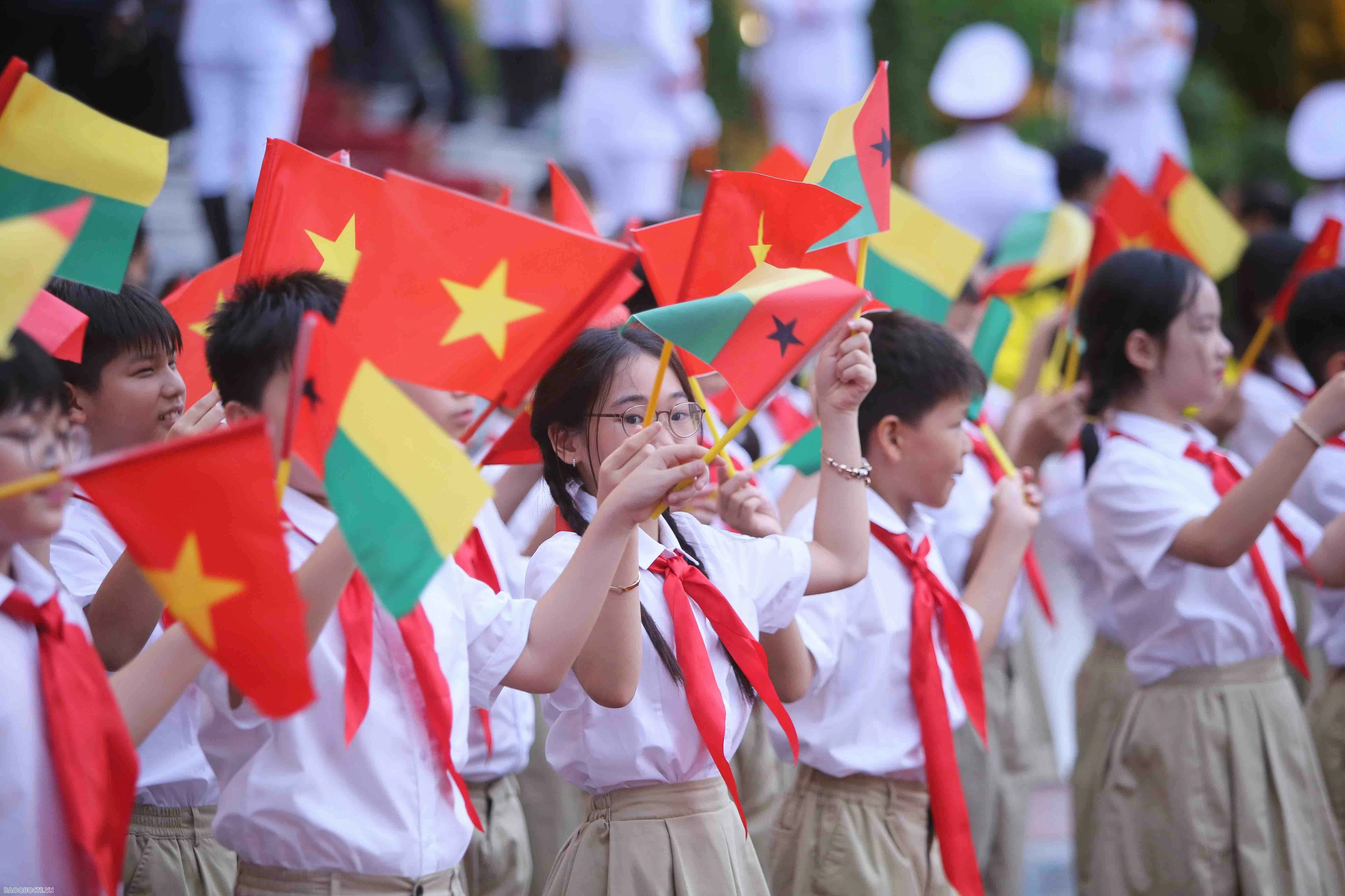 Lễ đón chính thức Tổng thống Guinea-Bissau