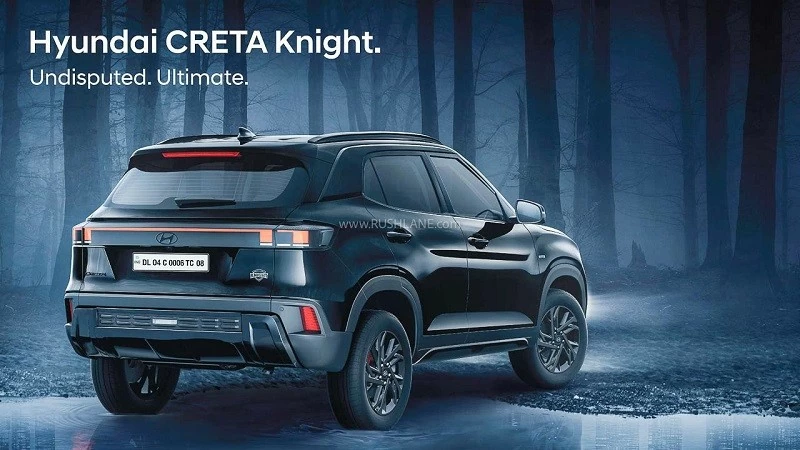 Cận cảnh Hyundai Creta Knight 2024 ra mắt tại Ấn Độ, giá từ 427 triệu đồng