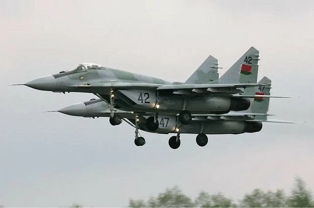 Tiêm kích MiG-29 của không quân Belarus. (Nguồn: Wikipedia)