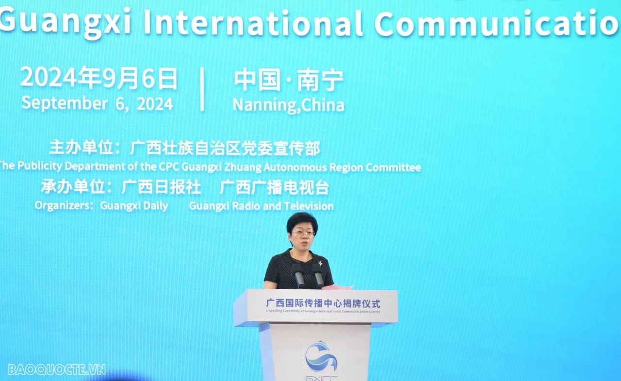 Guangxi strengthens 'Southward' media cooperation with ASEAN countries: Launching International Communication Center