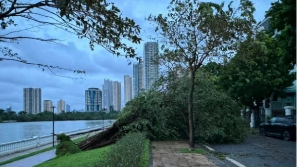 Typhoon Yagi leaves Hanoi devastated