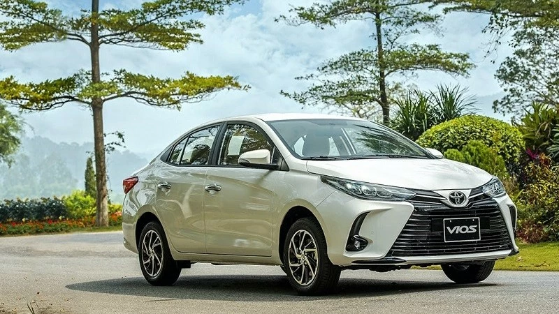 Top 4 mẫu xe Toyota bán chạy nhất tháng 8/2024: Vios vươn lên dẫn đầu