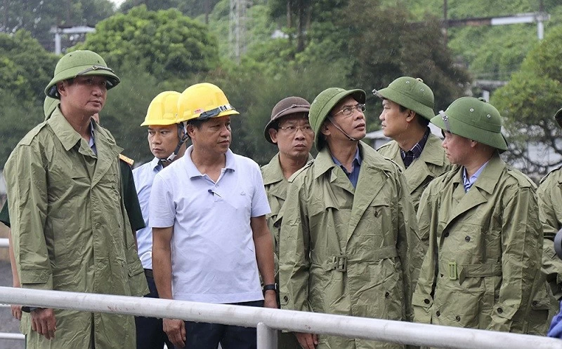 Phó Thủ tướng Bùi Thanh Sơn kiểm tra công tác ứng phó với thiên tai tại Yên Bái