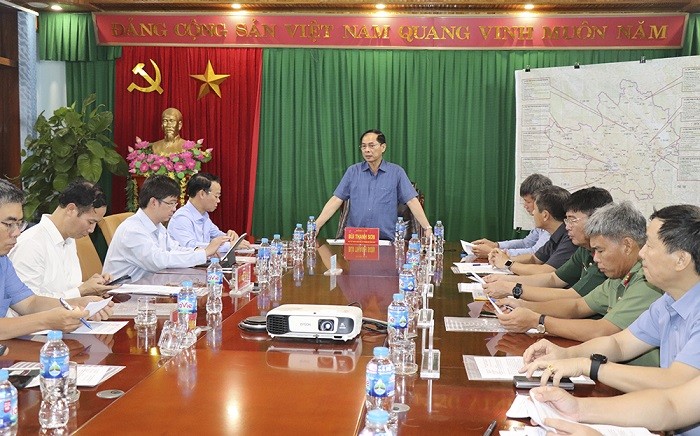 pho thu tuong bui thanh son kiem tra cong tac ung pho voi thien tai tai yen bai