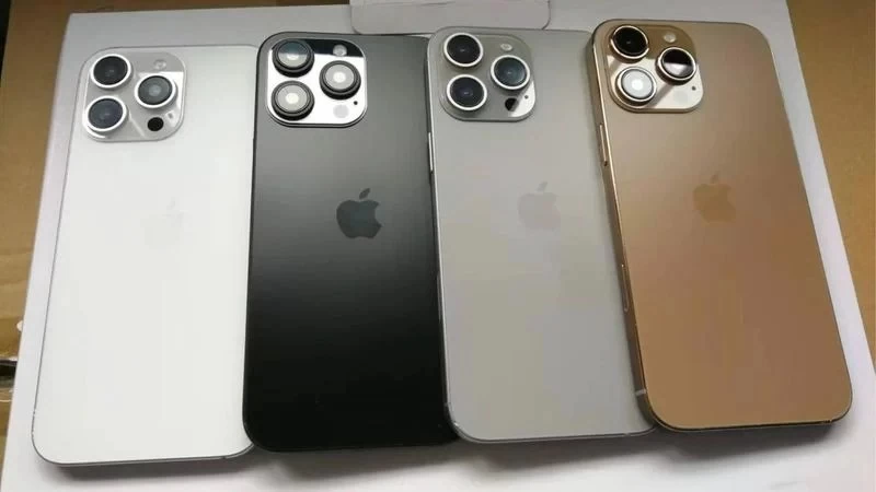 Bốn màu của iPhone 16 Pro và 16 Pro Max? 