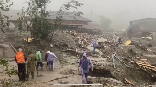 Lãnh đạo Lào gửi điện thăm hỏi về cơn bão số 3 đổ bộ vào Việt Nam gây ra thiệt hại nặng