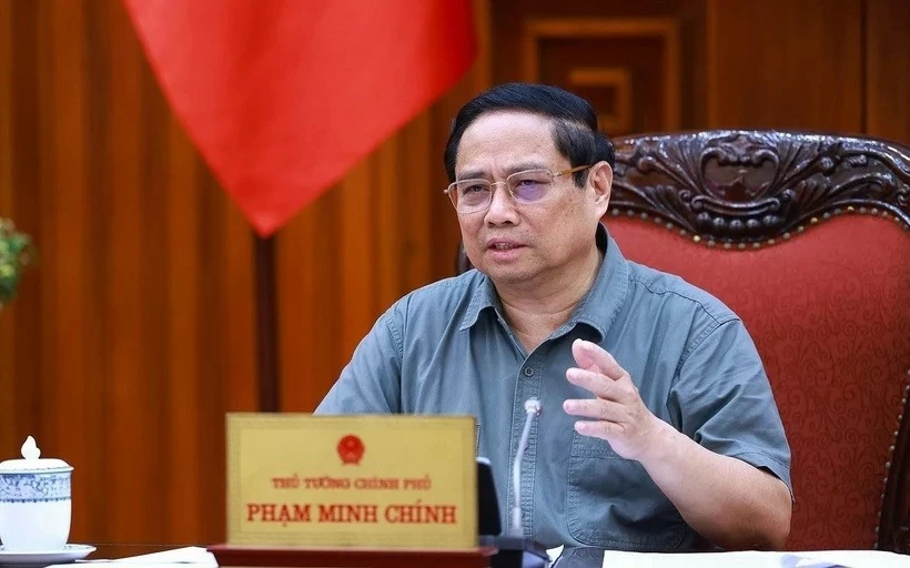 PM Pham Minh Chinh chairs meeting on draft report for 14th National Party Congress