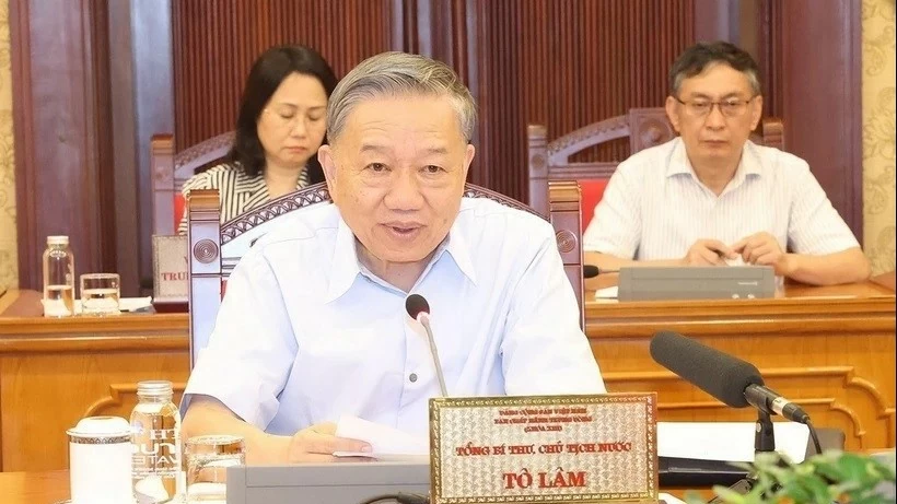 General Secretary, President To Lam extends sympathies to people, soldiers affected by typhoon Yagi