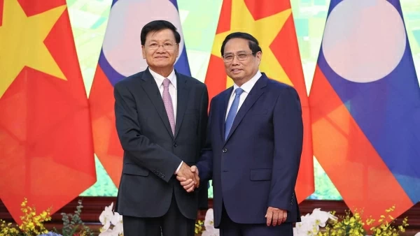 Prime Minister Pham Minh Chinh underlines the significance of Lao leader’s visit