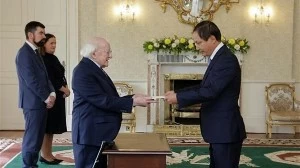 Irish President hails Vietnam's growing regional, global role, credibility