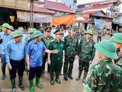 Phó Thủ tướng, Bộ trưởng Bùi Thanh Sơn thị sát công tác ứng phó mưa lũ, thăm bà con tại 2 huyện bị ngập lụt ở Lạng Sơn